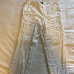 White Linen Pants